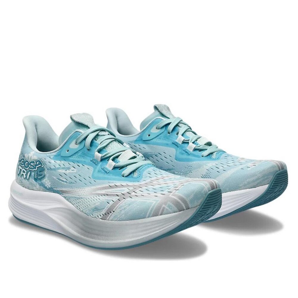 NEW Asics Noosa Tri 15 Avant Garde Fast & Flury Soothing Sea Thunder Blue 9 US
